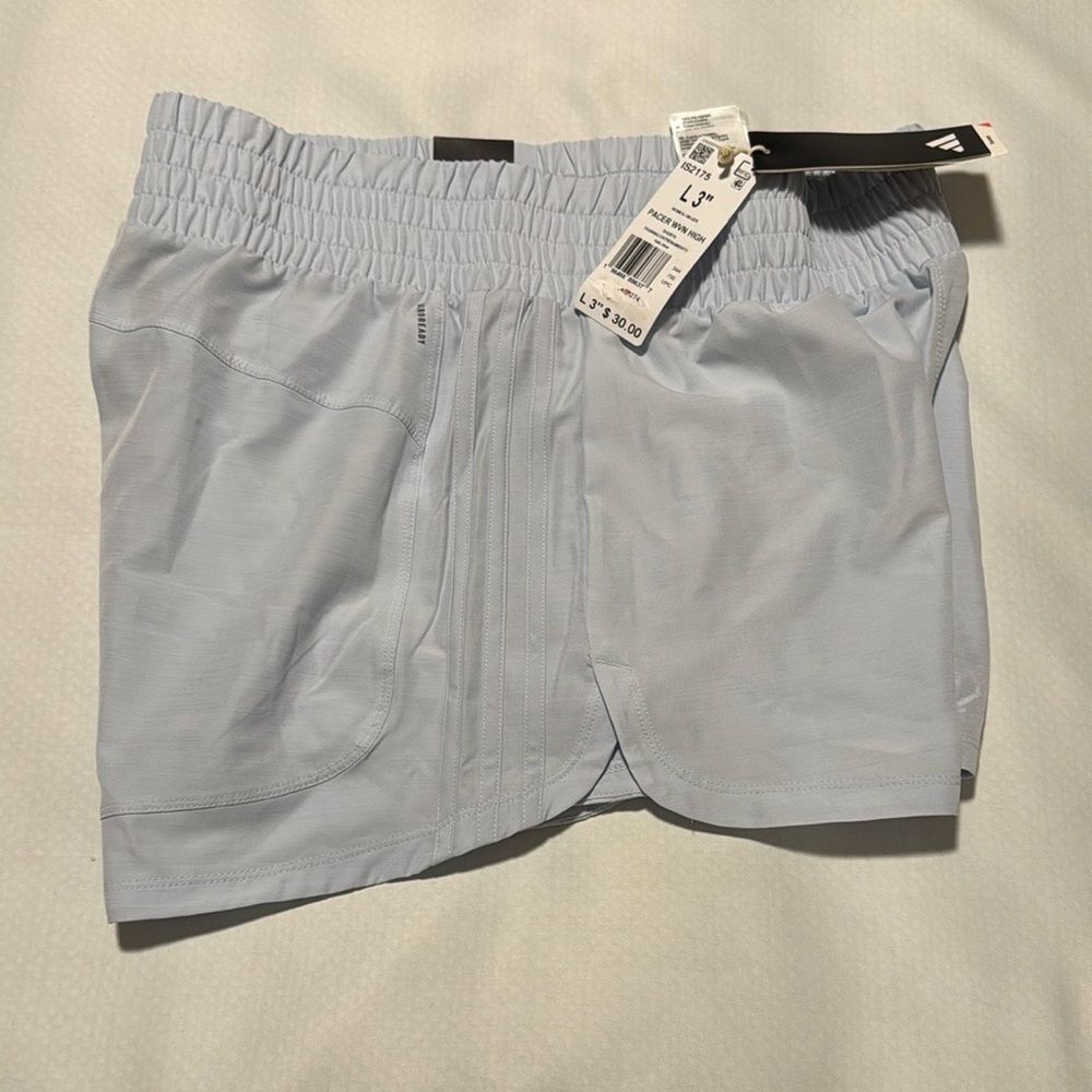 Adidas Shorts Womens Large Training Pacer 3 Inch